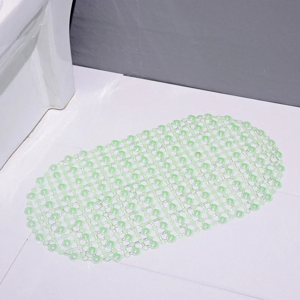 PVC Anti Skid Bath Mat With Suction Cups Anti Slip