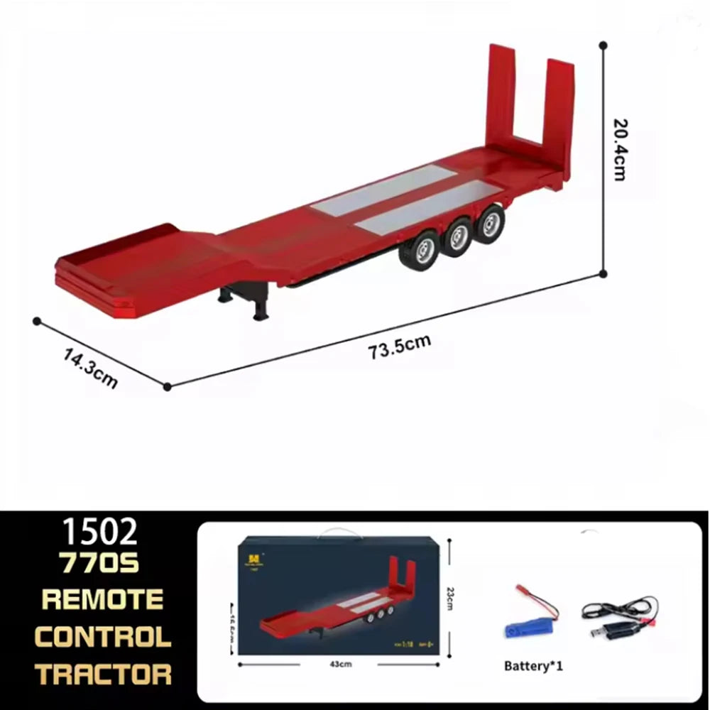 HUINA 1/18 RC Truck Trailer Tractor Model 4 Channel Controller