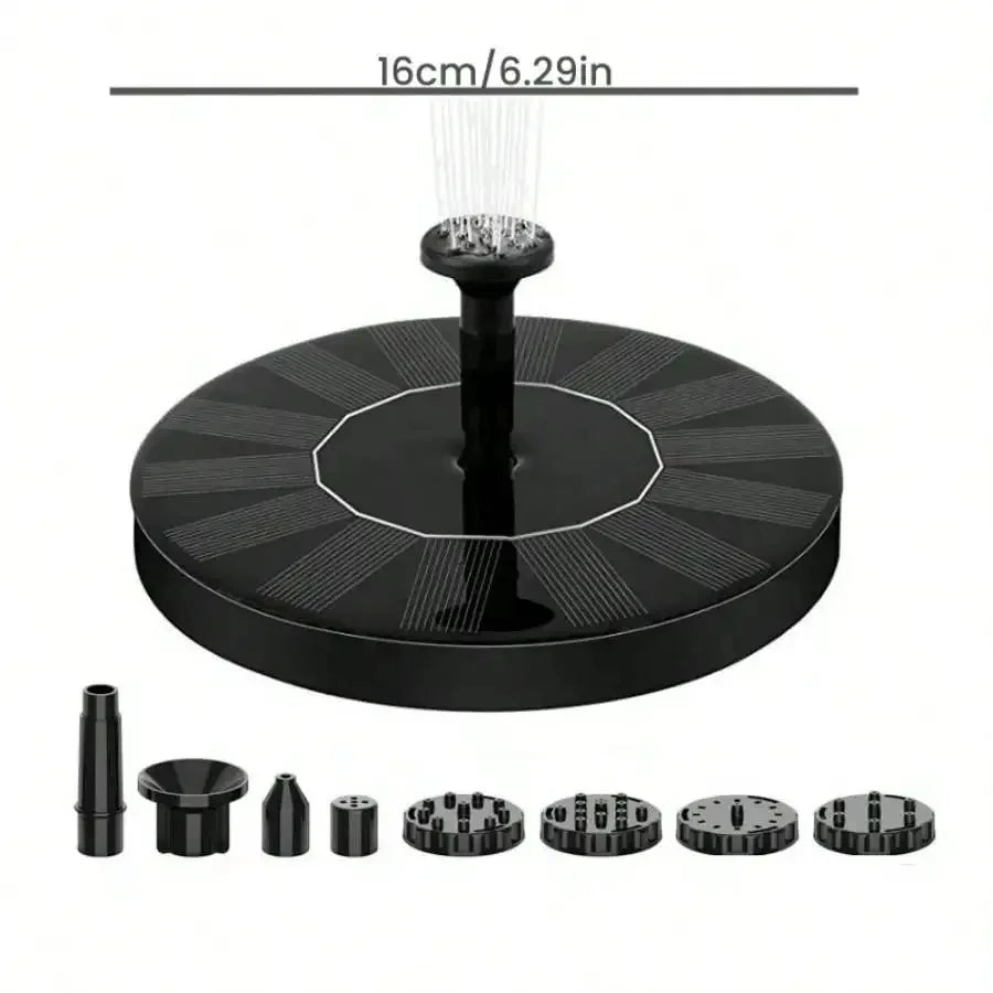 UPWORK Solar Powered Water Fountain For Garden Mini Floating Pump Bird Bath Pond