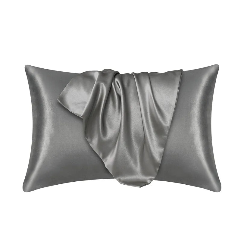 Silk Pillowcase Cover Satin Hair Beauty Pillow Case