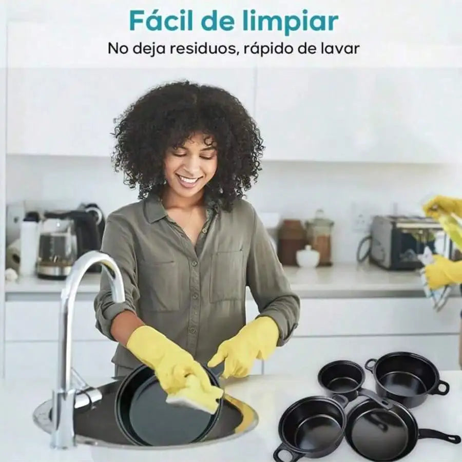 AEHOME 13 Piece Nonstick Kitchenware Set Induction Pots And Spoons