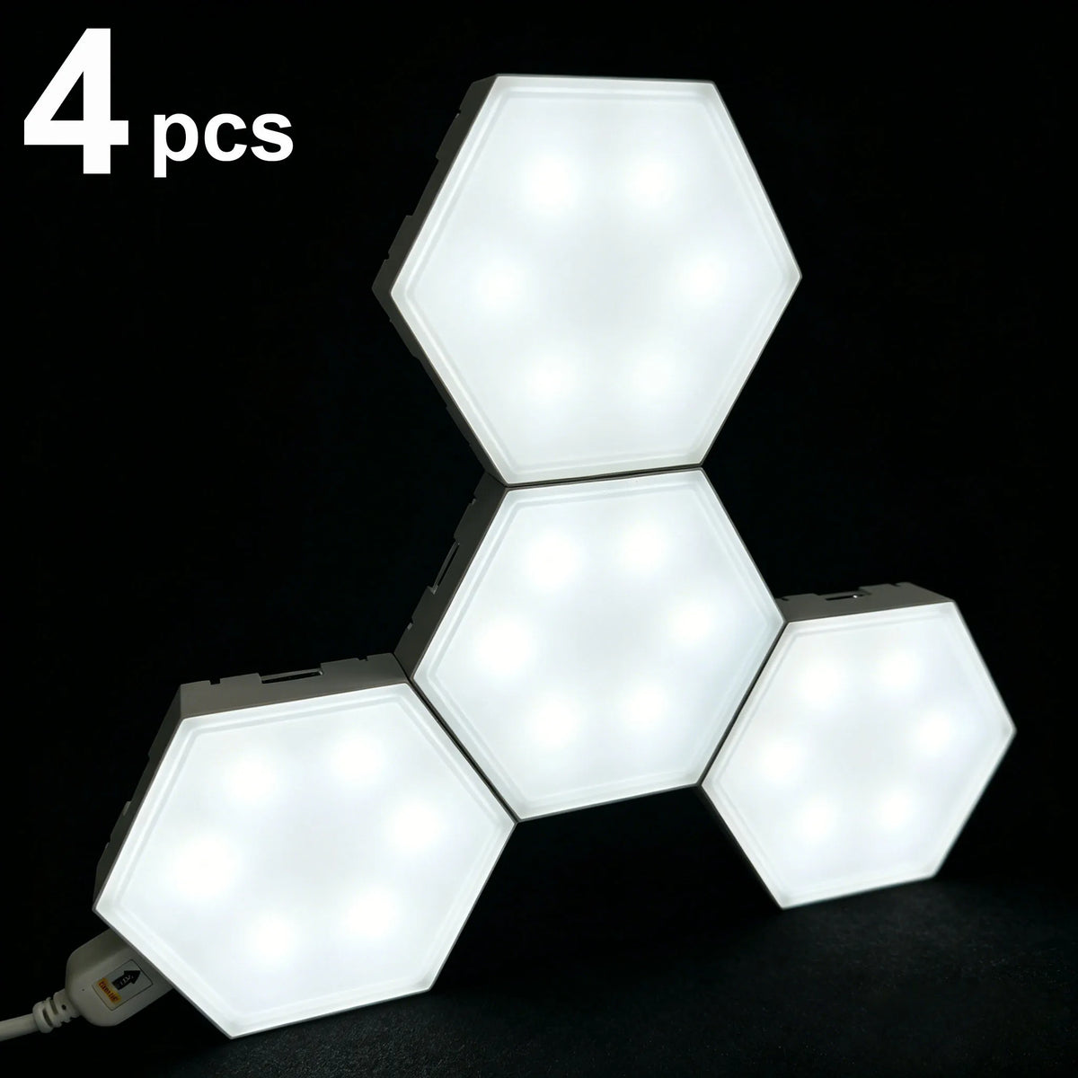 Fivemi Modular Hexagon LED Wall Lights With Touch Control