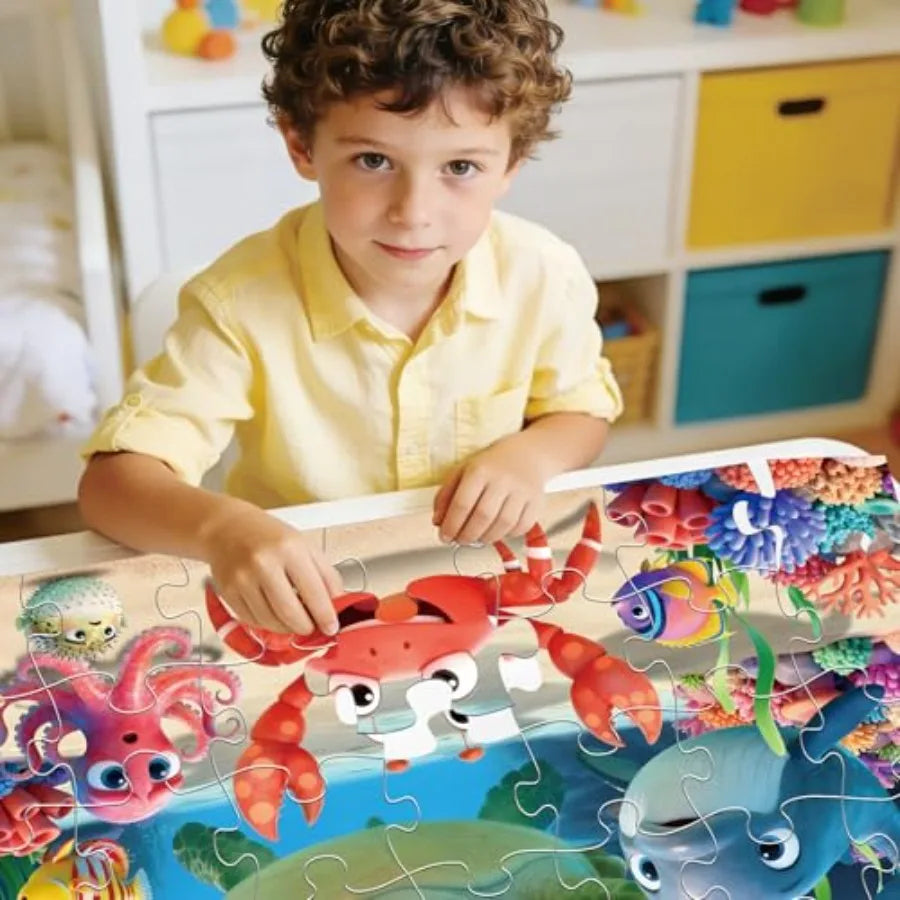 Sea Turtle Floor Puzzle 48 Piece Educational Toy For Toddlers