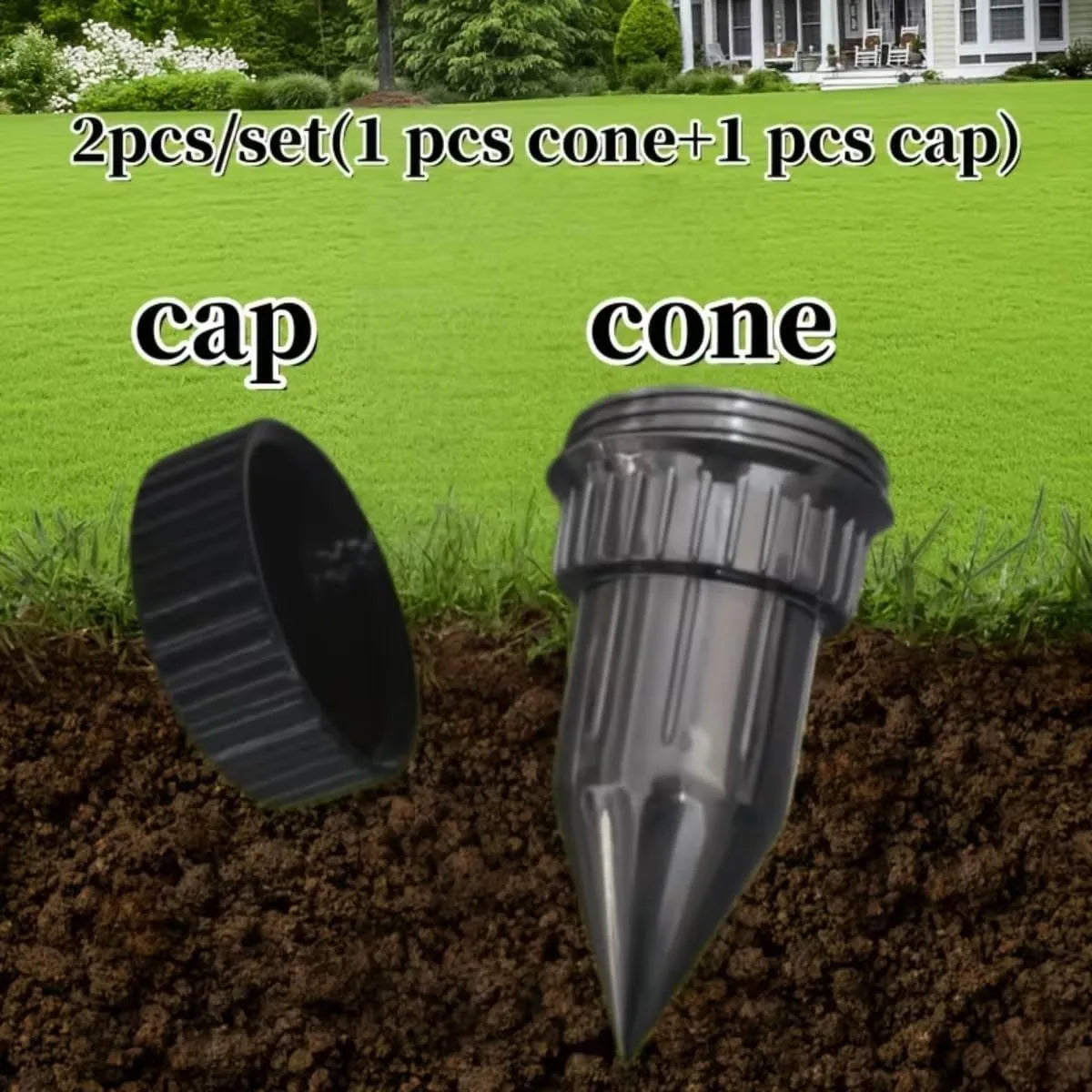 Hide A Key Sprinkler Head Realistic Outdoor Waterproof Key Safe