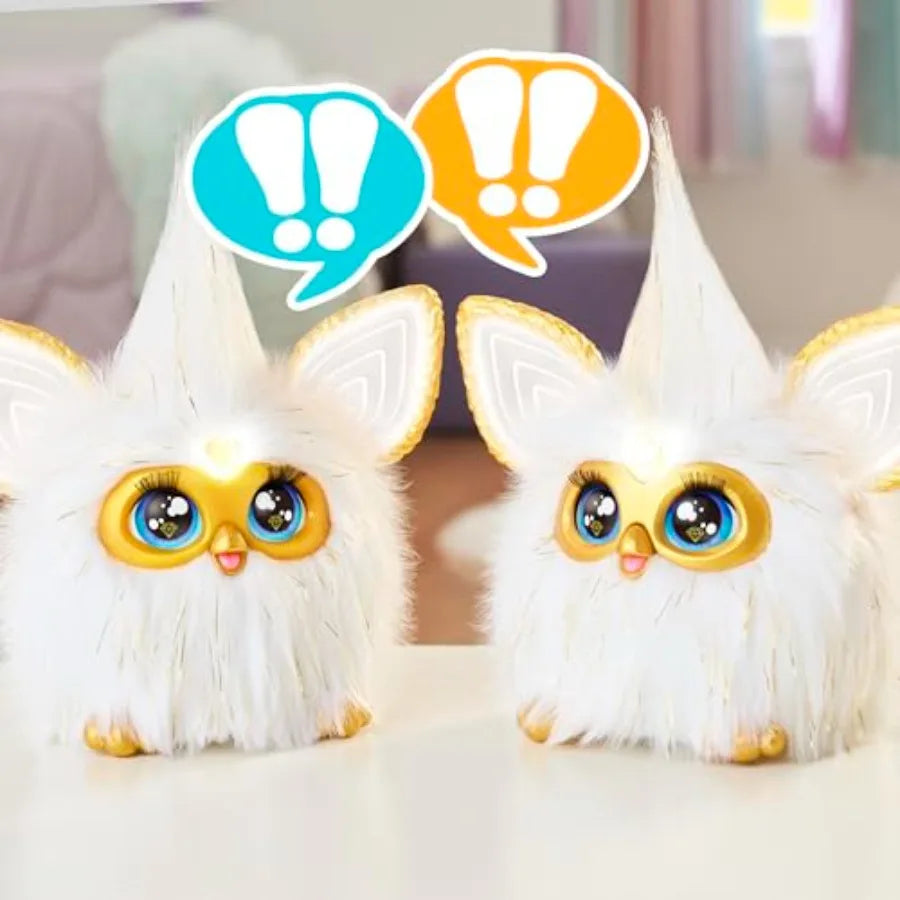 Interactive Voice Activated Plush Toy Speaking English And Furbish