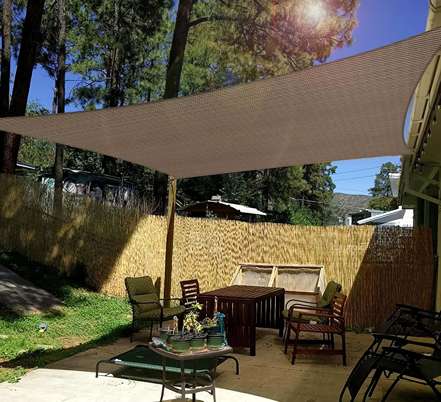 Backyard Shade Net Ultra Dense Durable Privacy Fence Shade Cloth