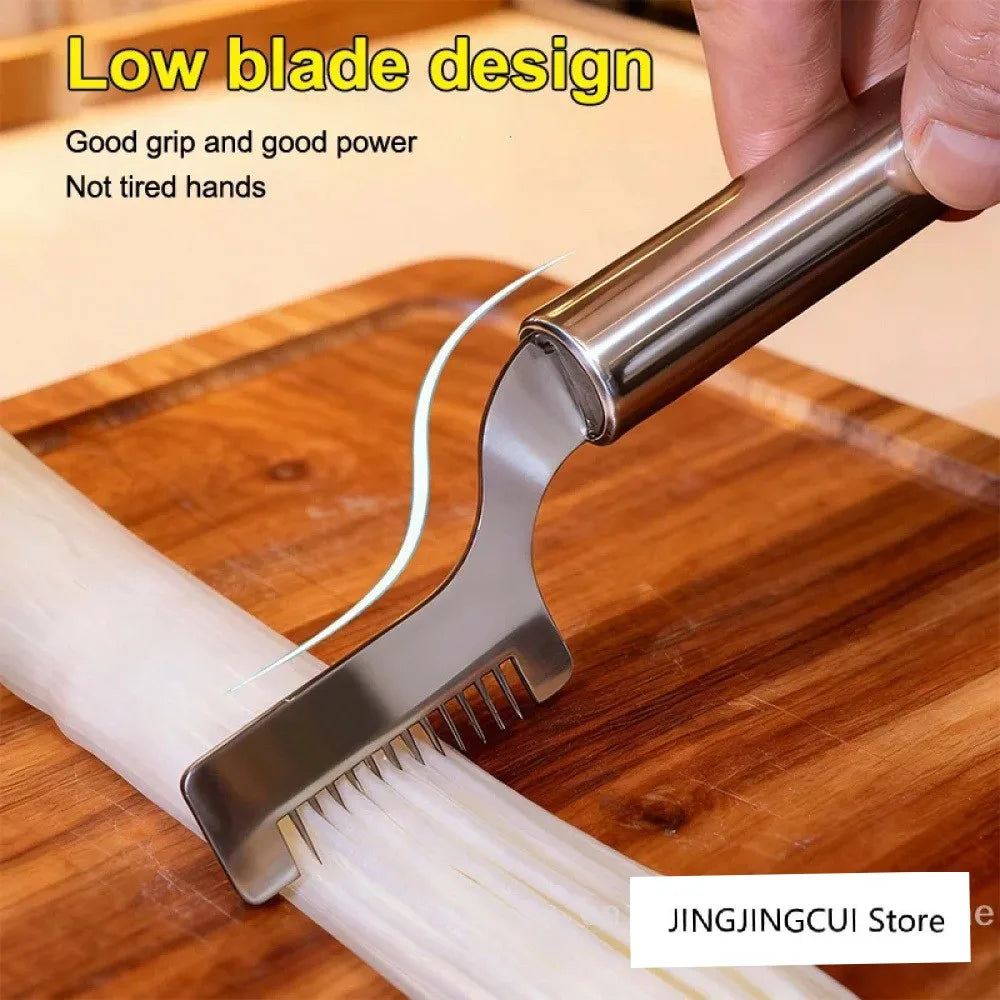 Scallion Cutter and Onion Cutter Stainless Steel Vegetable Slicer