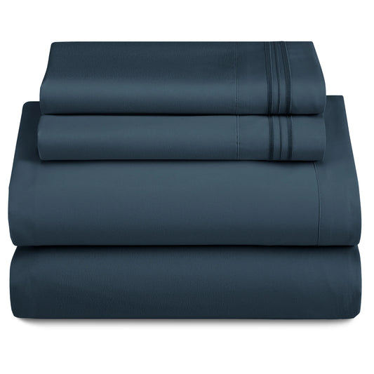 LDC Lux Decor Microfiber Sheet Set Ultra Soft Bedding