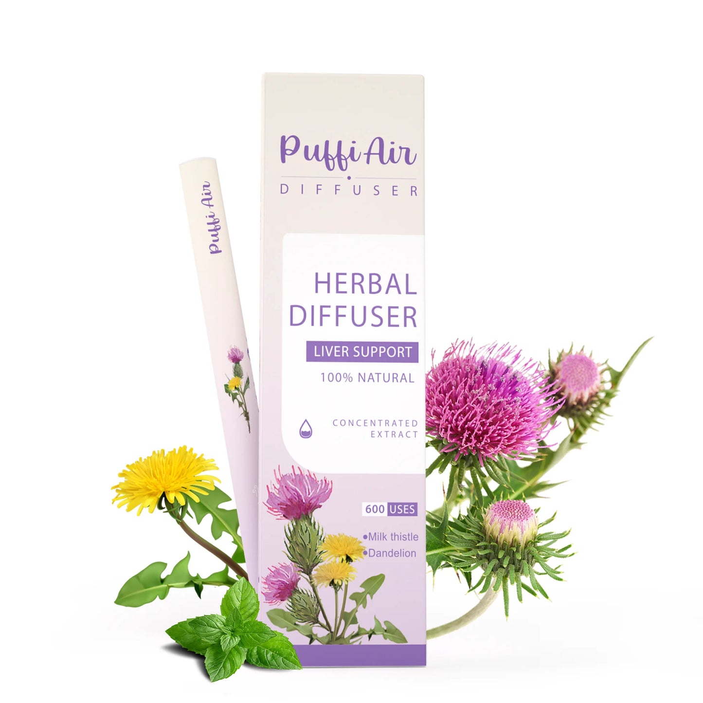 Upgraded Herbal Aromatherapy Diffuser For Breathing Support And Lung Cleansing