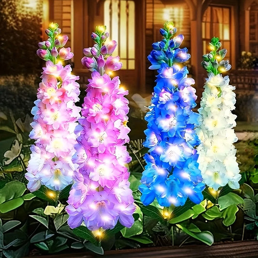 Solar Garden Lights, upgraded waterproof solar flower light, used for party garden decoration, Yard patio lawn decoration