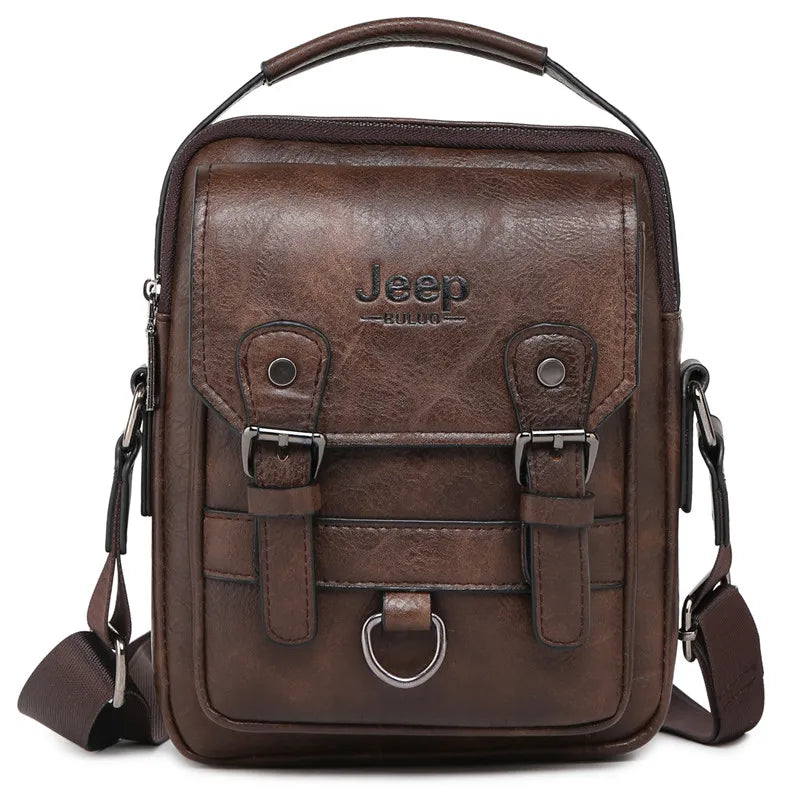 Jeep Buluo Multi Function Business Messenger Bag For Men