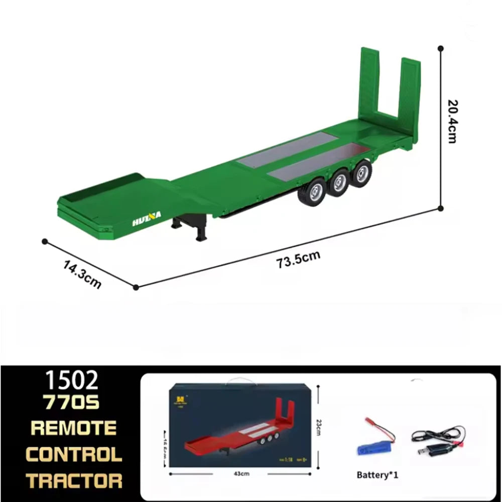 HUINA 1/18 RC Truck Trailer Tractor Model 4 Channel Controller