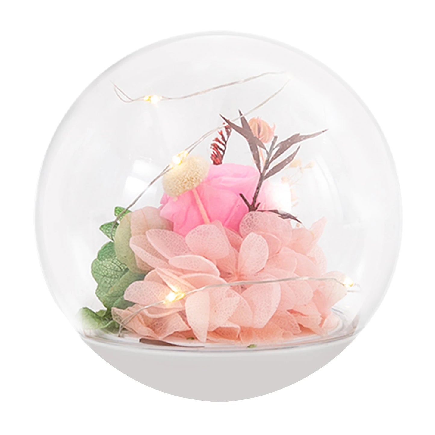 Bymaocar Magnetic Levitation Floating Flower Lamp Led Night Light