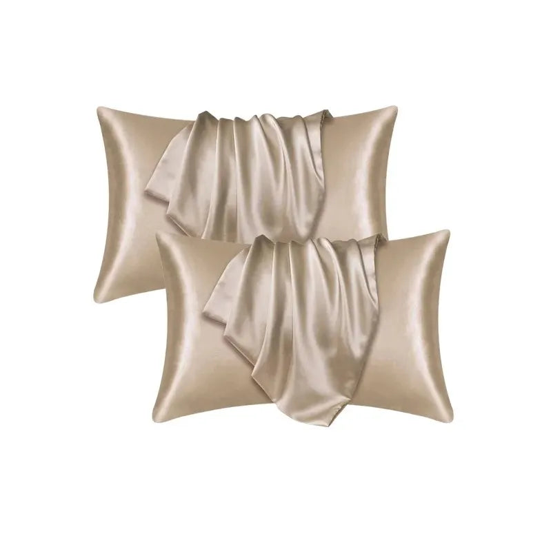 Silk Pillowcase Cover Satin Hair Beauty Pillow Case