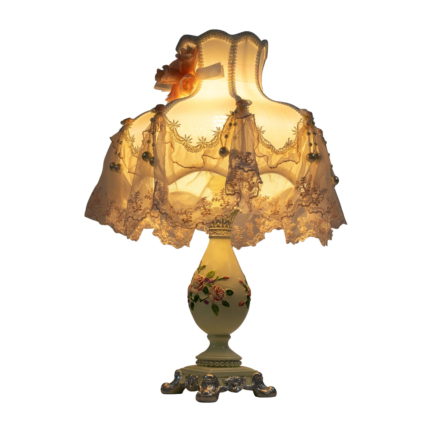 Princess Style LED Table Lamp Girl Creative Light Luxury