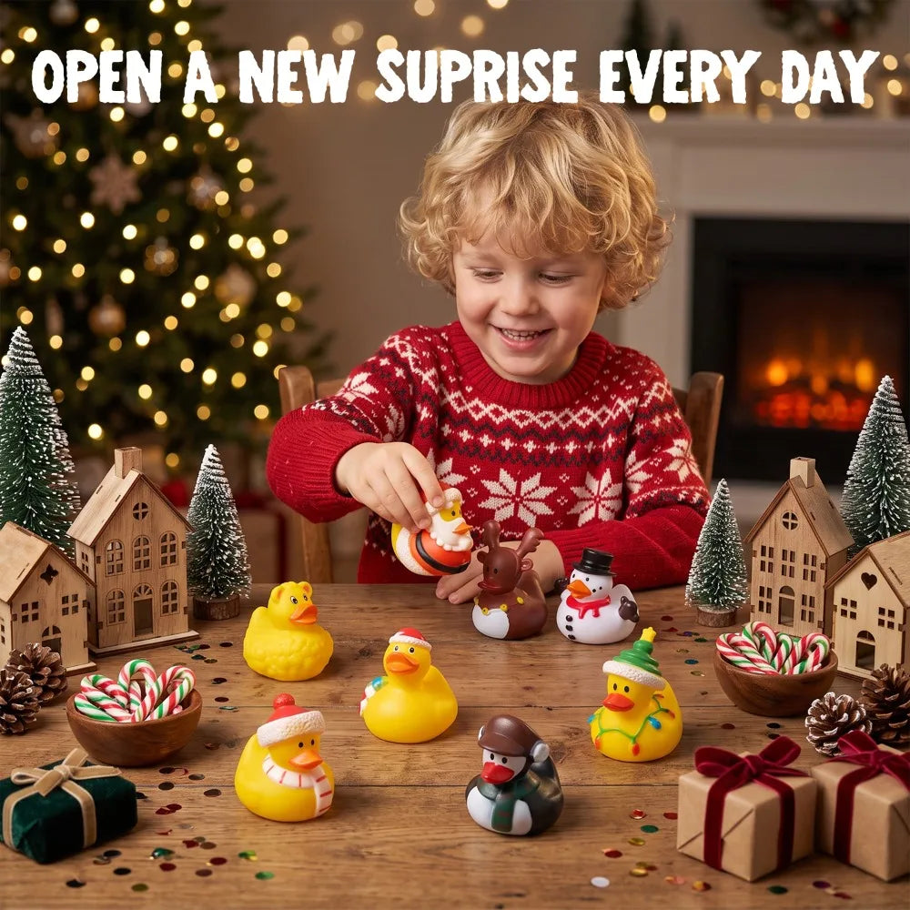 Joyfy Christmas Duck Toy Set
