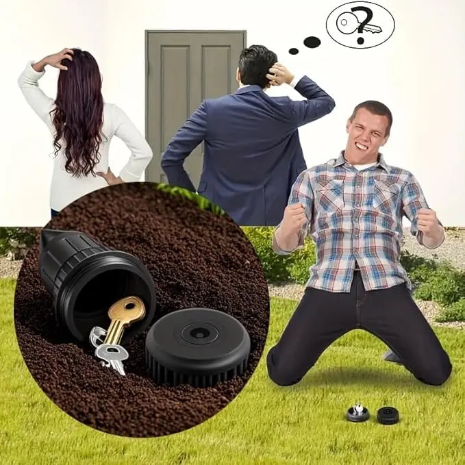 Hide A Key Sprinkler Head Realistic Outdoor Waterproof Key Safe