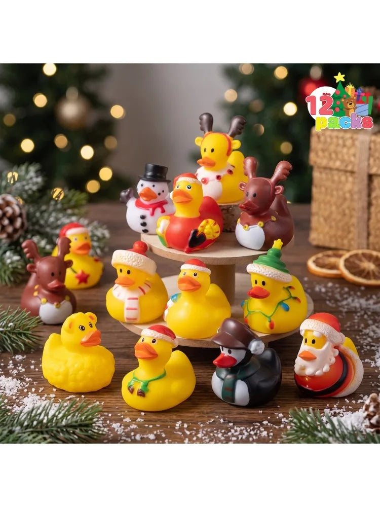 Joyfy Christmas Duck Toy Set