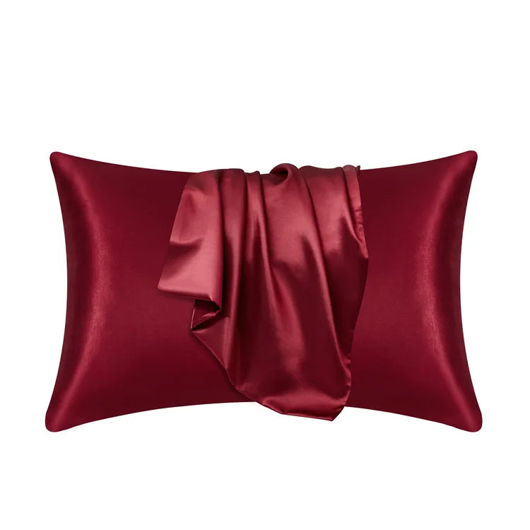 Silk Pillowcase Cover Satin Hair Beauty Pillow Case