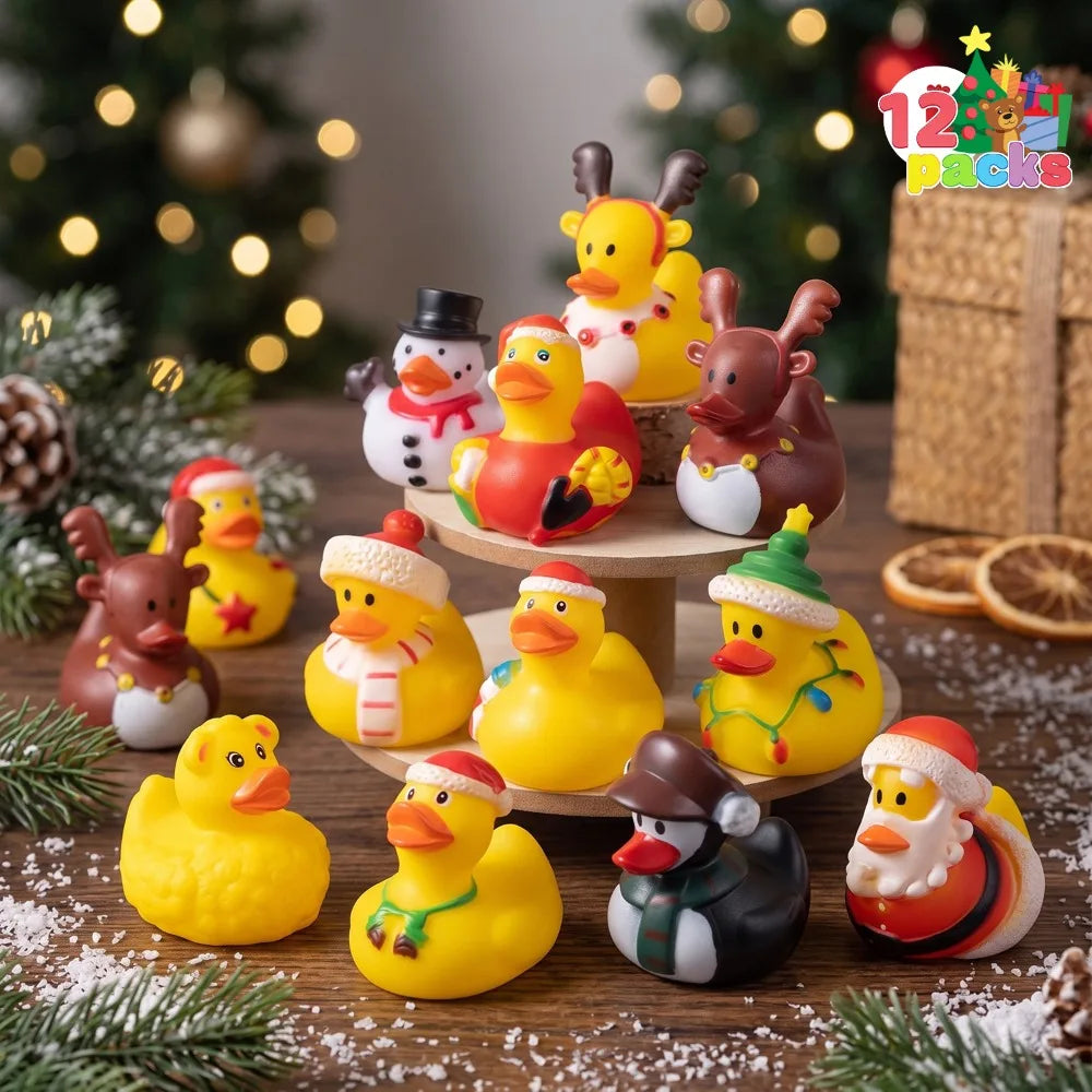 Joyfy Christmas Duck Toy Set