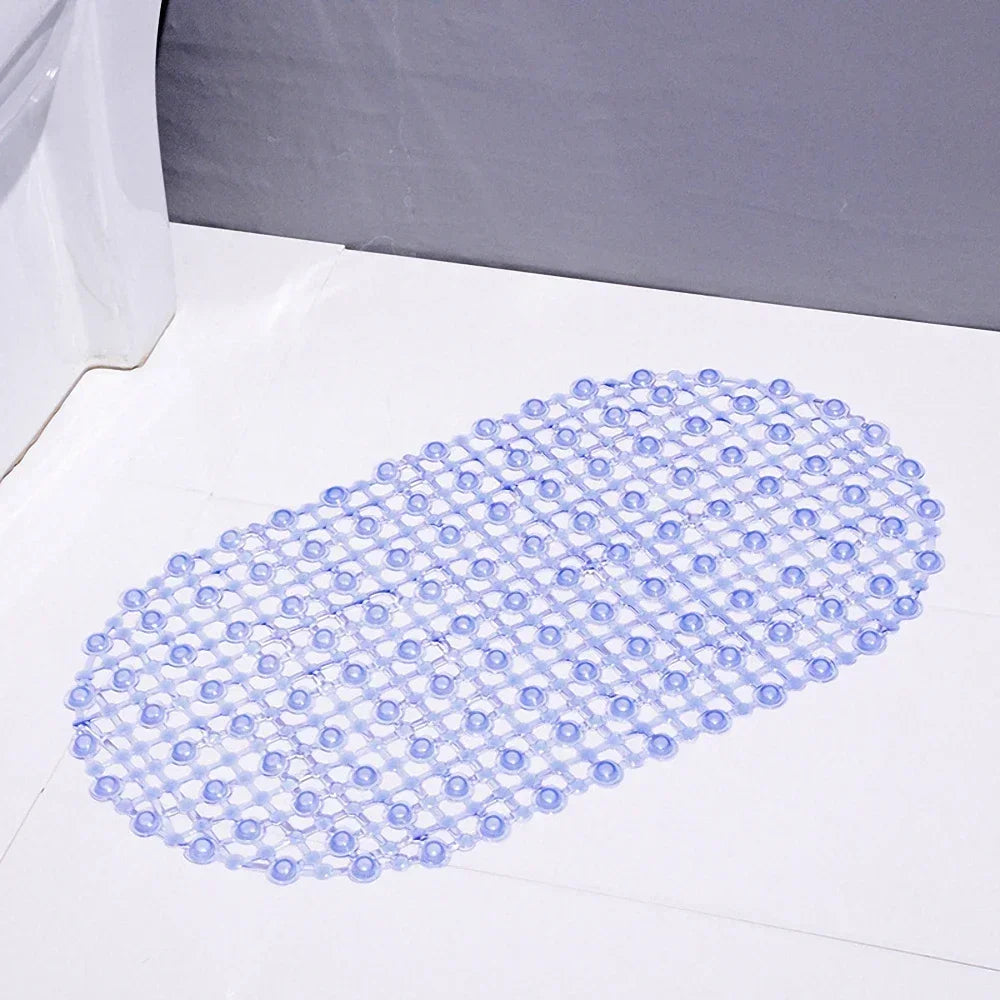 PVC Anti Skid Bath Mat With Suction Cups Anti Slip