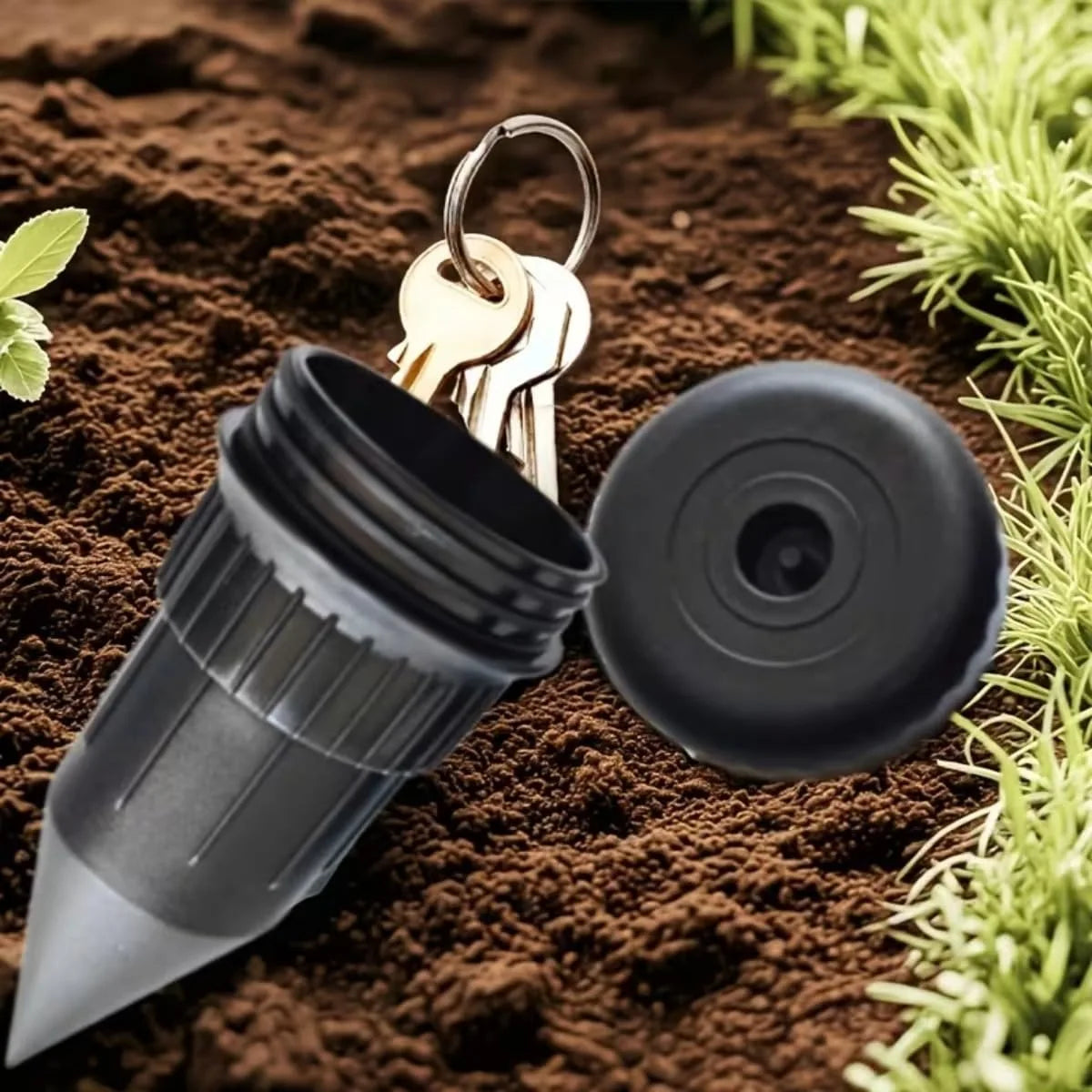 Hide A Key Sprinkler Head Realistic Outdoor Waterproof Key Safe