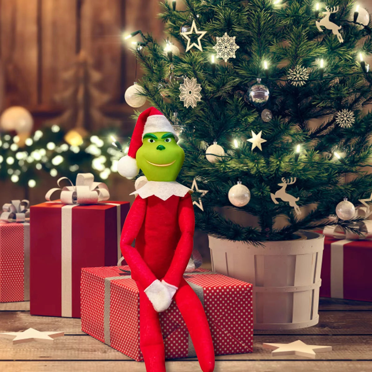 Christmas Elf Decorative Figure