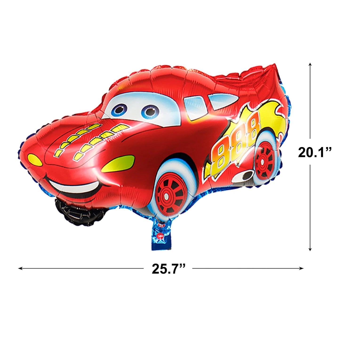 Disney Cartoon Car Decoration Balloons 8Pc Foil Car Theme Party