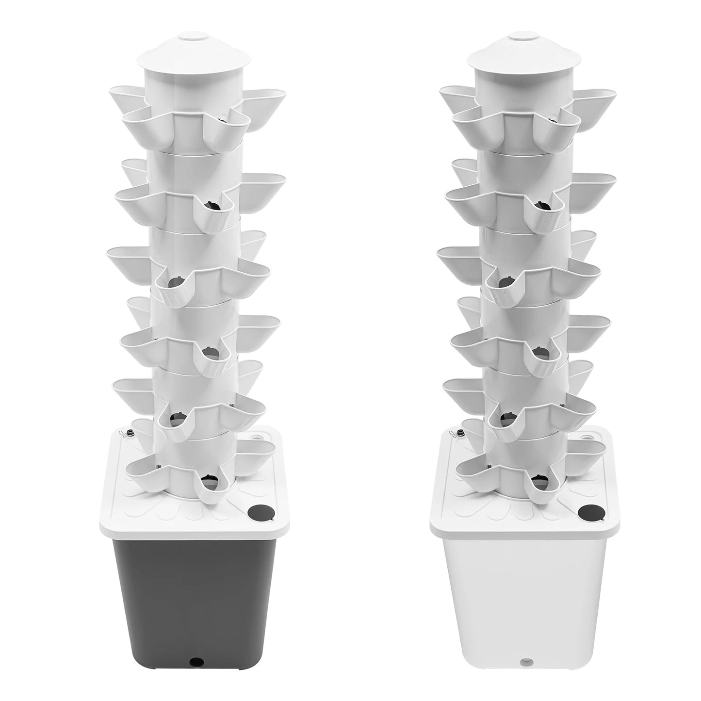 Hydroponic Growing System With LED Light And Stand