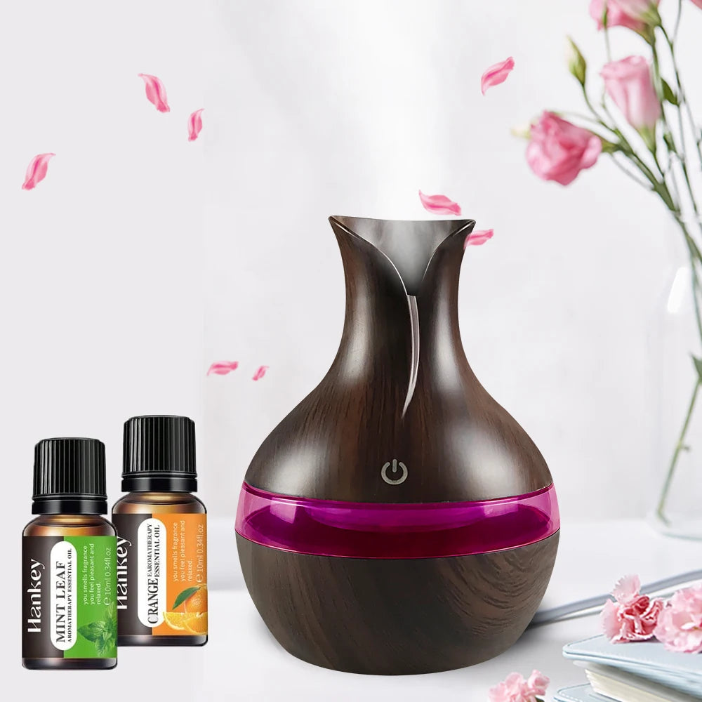 Miflame Mini USB Diffuser Humidifier With 7 Colors Led