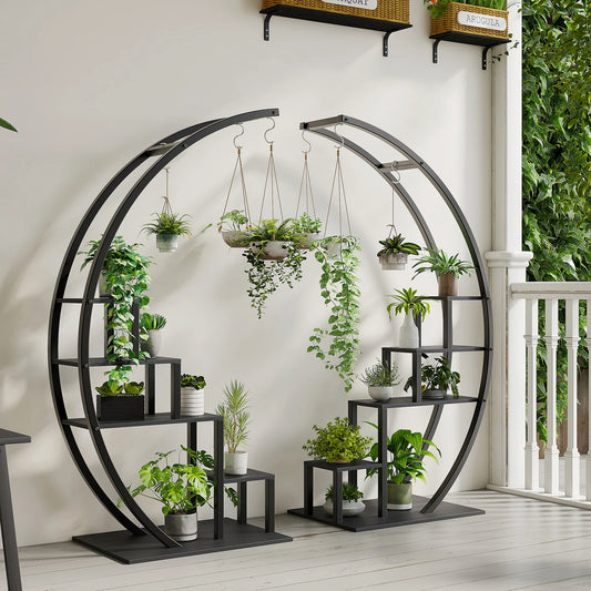 TWISTER.CK 2 Pack 5-Tier Indoor Plant Stand