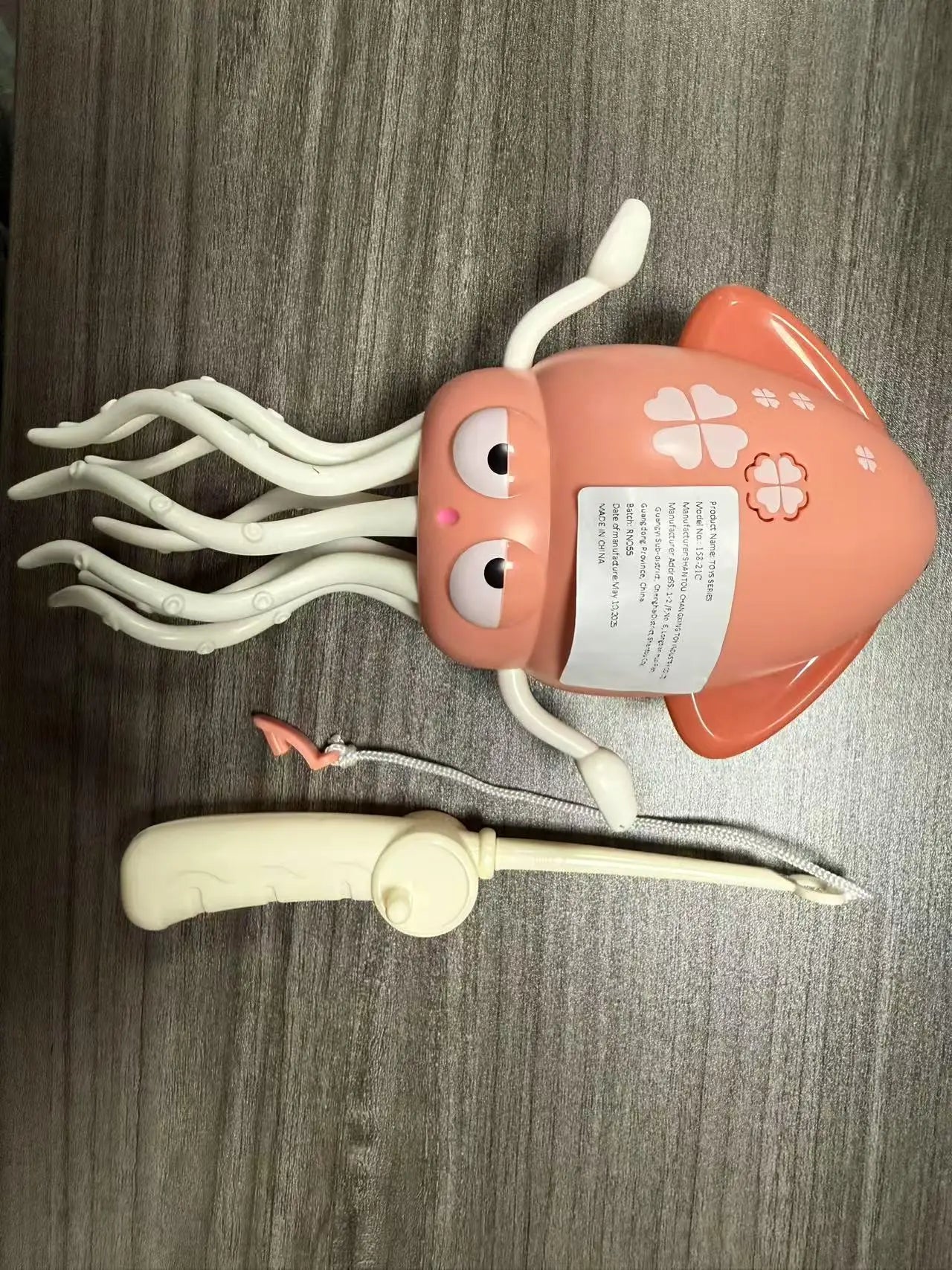 Octopus Electric Induction Toys for Kids Play House Fishing Educational