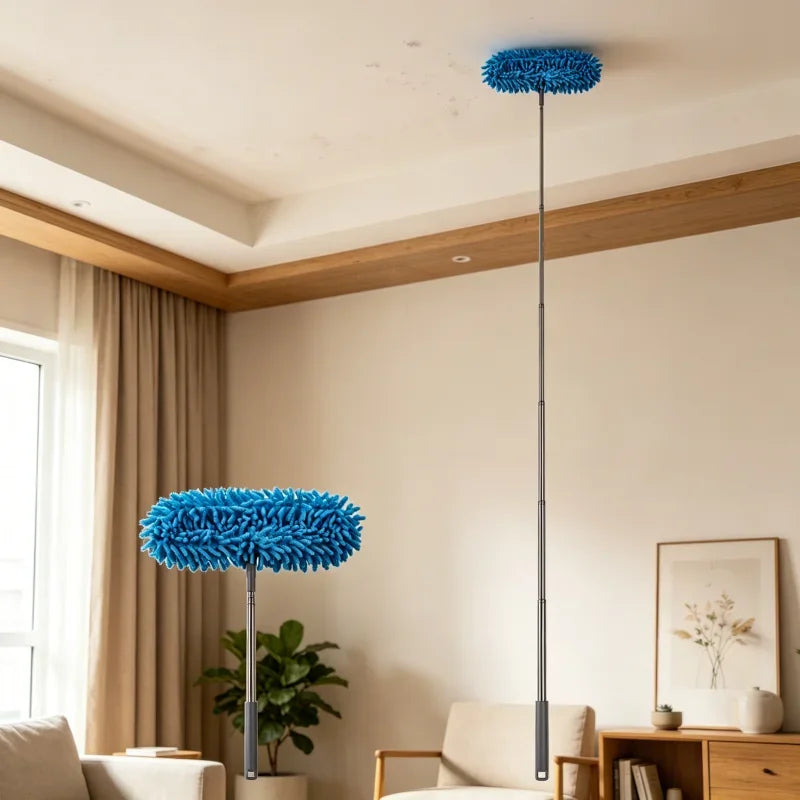 VTMANMNS Retractable Chenille Duster For High Ceiling Fans Cleaning