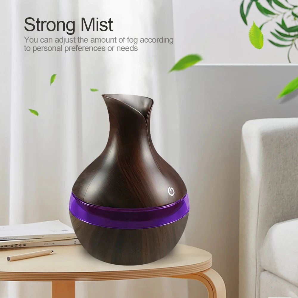 Miflame Mini USB Diffuser Humidifier With 7 Colors Led