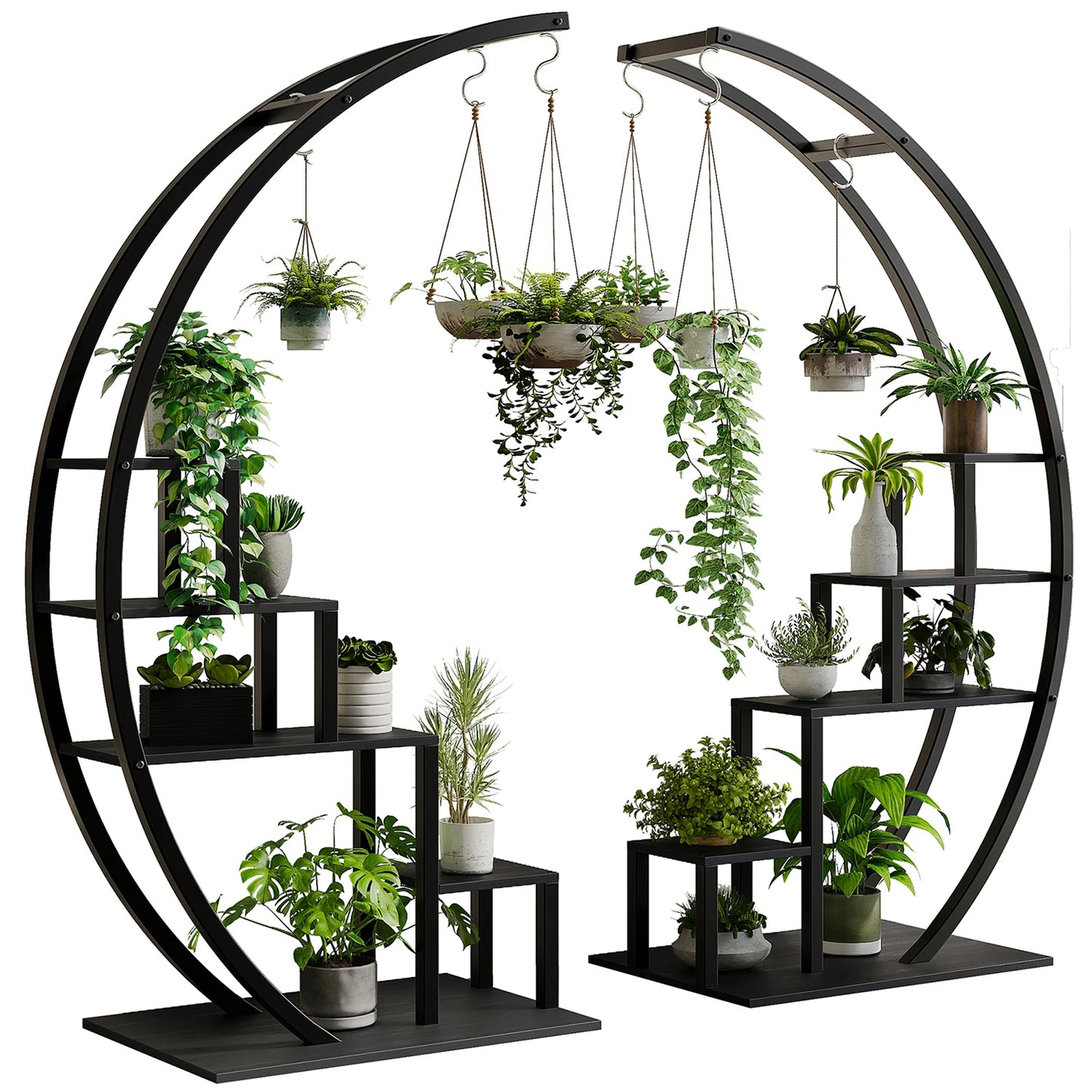 TWISTER.CK 2 Pack 5-Tier Indoor Plant Stand