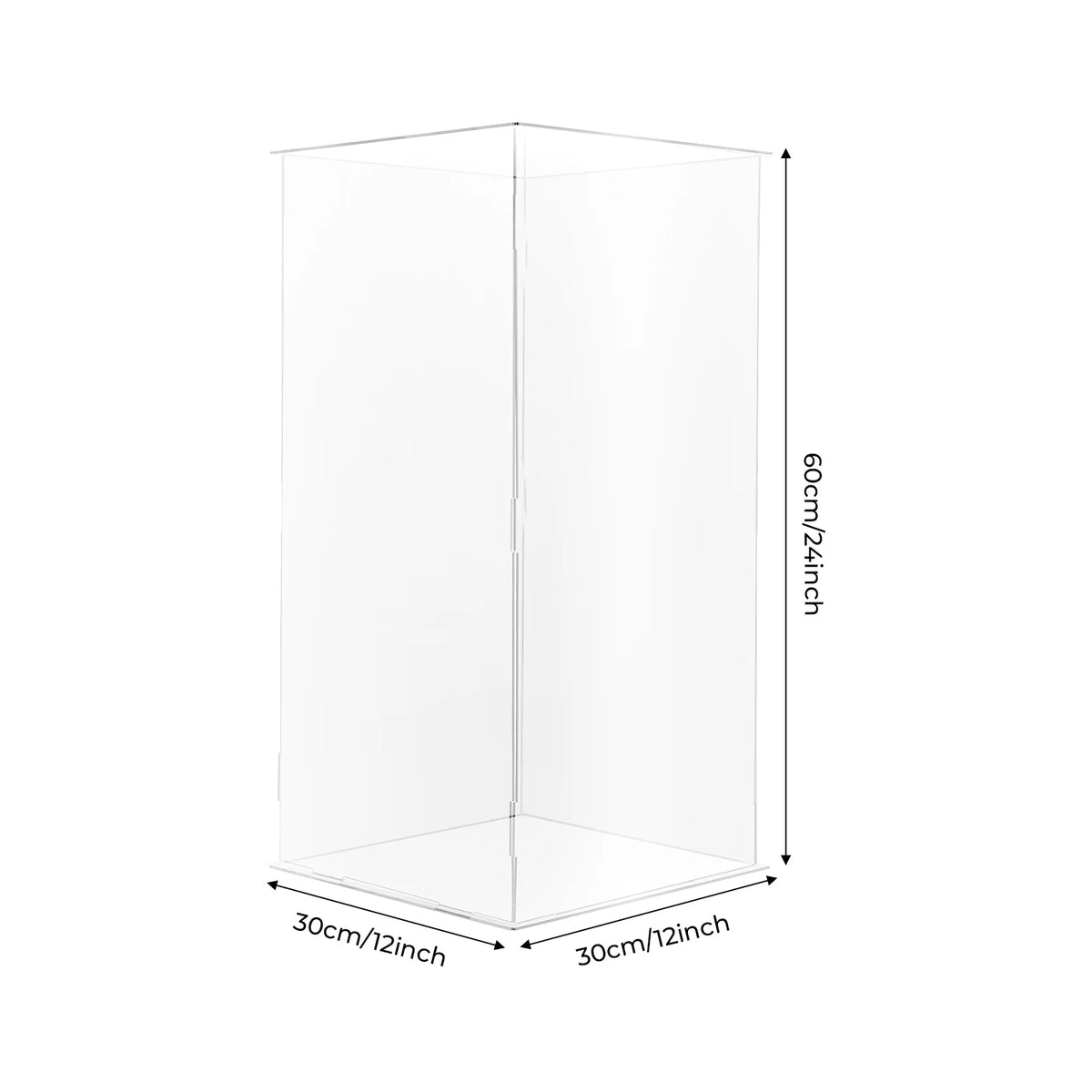 Bymaocar Acrylic Display Case Stand for Collectibles and Figures