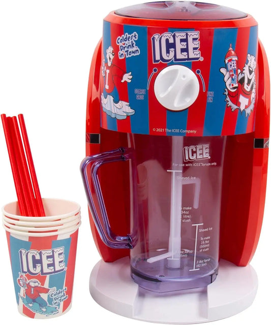 Snow Cone Machine And Slushie Maker For Home Use Portable