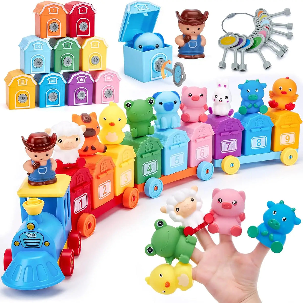 TOPLIVING Counting and Sorting Train Set