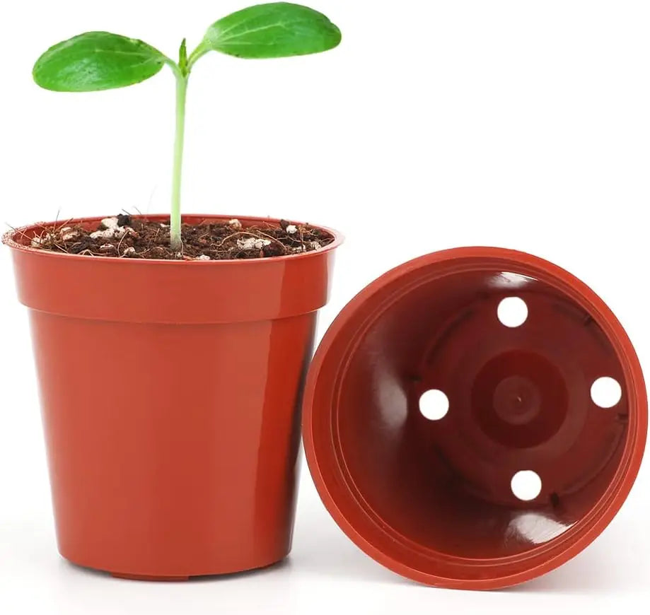 Plastic Plant Nursery Pots For Succulents Seed Starting And Cuttings