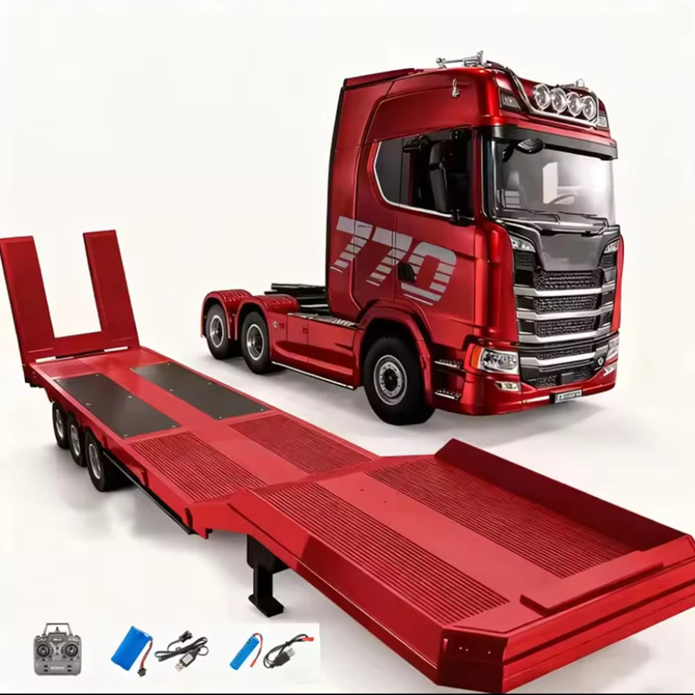 HUINA 1/18 RC Truck Trailer Tractor Model 4 Channel Controller