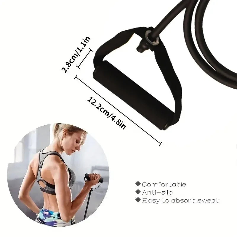 Resistance Bands With Handles For Home Gym And Strength Training