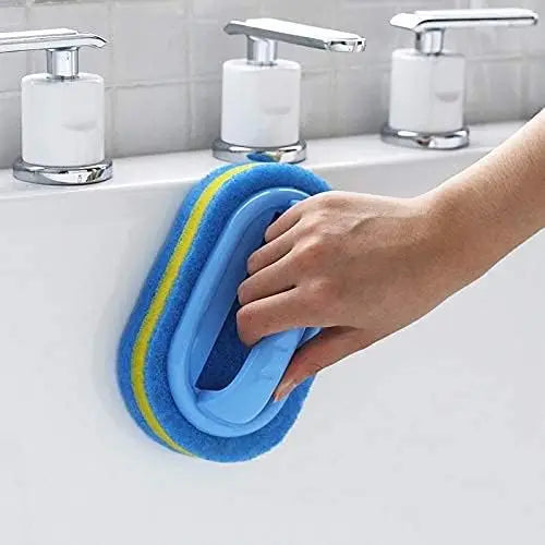 All Purpose Cleaning Brush For Bathroom Kitchen With Ergonomic Handle