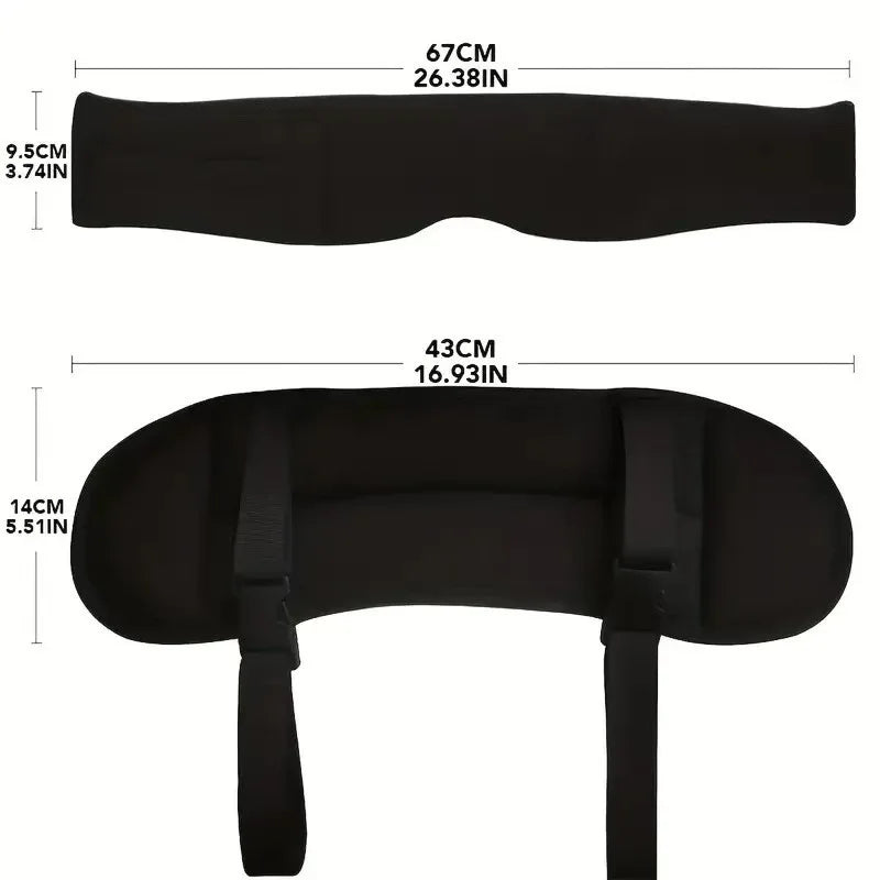 Dawndesslo 3D Contoured Travel Pillow Sleep Mask Comfort