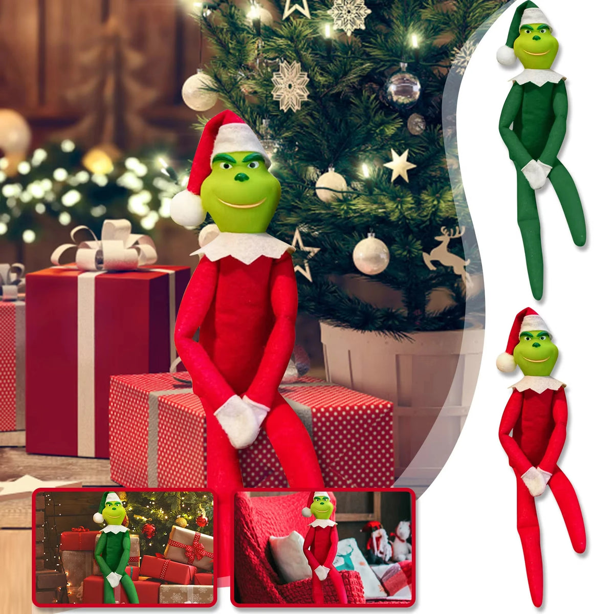 Christmas Elf Decorative Figure