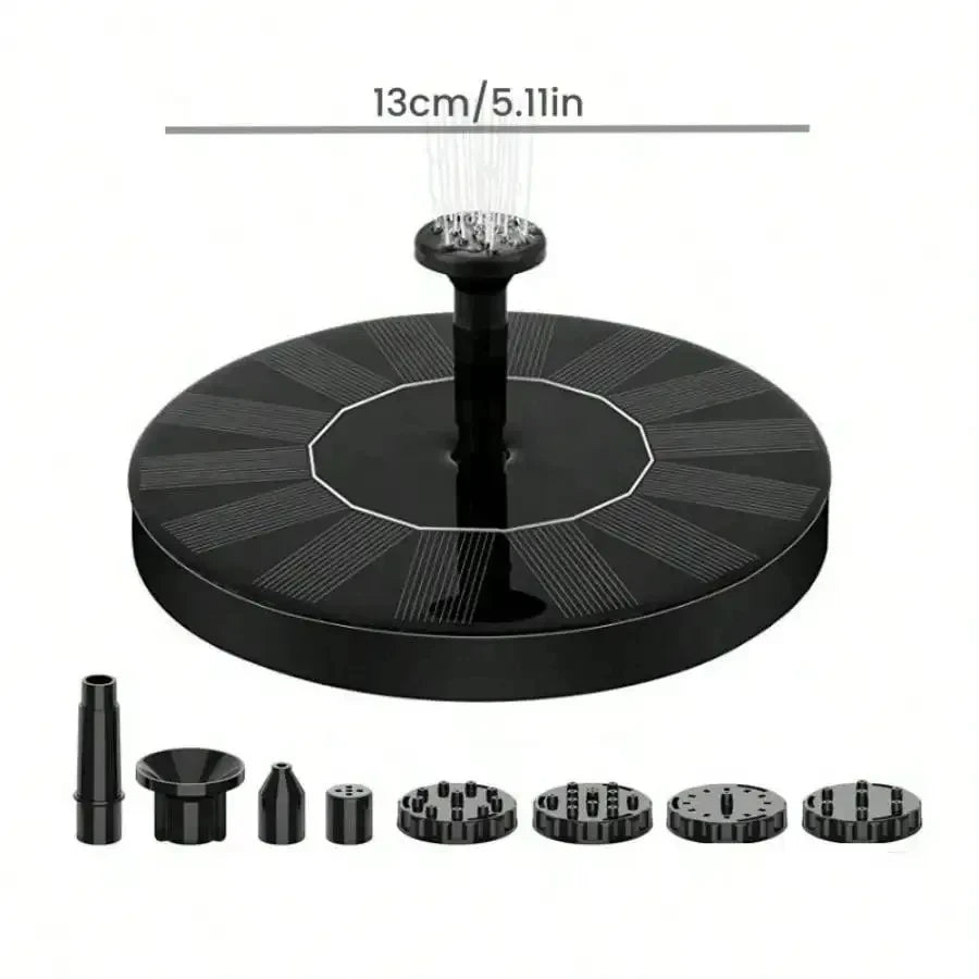 UPWORK Solar Powered Water Fountain For Garden Mini Floating Pump Bird Bath Pond