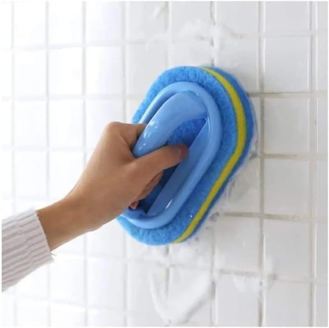 All Purpose Cleaning Brush For Bathroom Kitchen With Ergonomic Handle