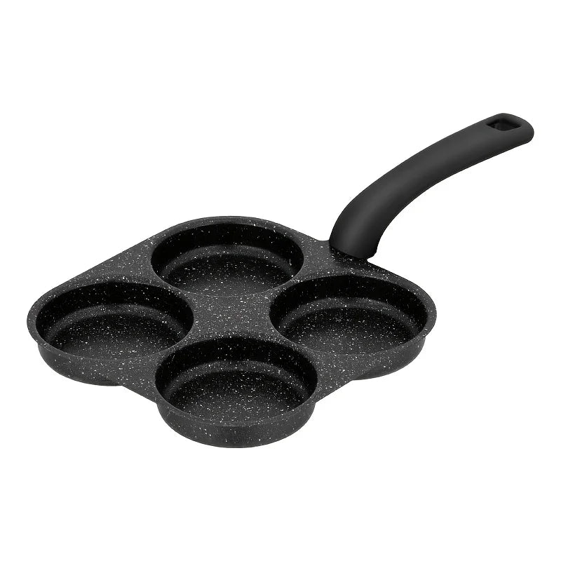 Medical Stone Four Hole Omelette Pot Nonstick Egg Frying Pan