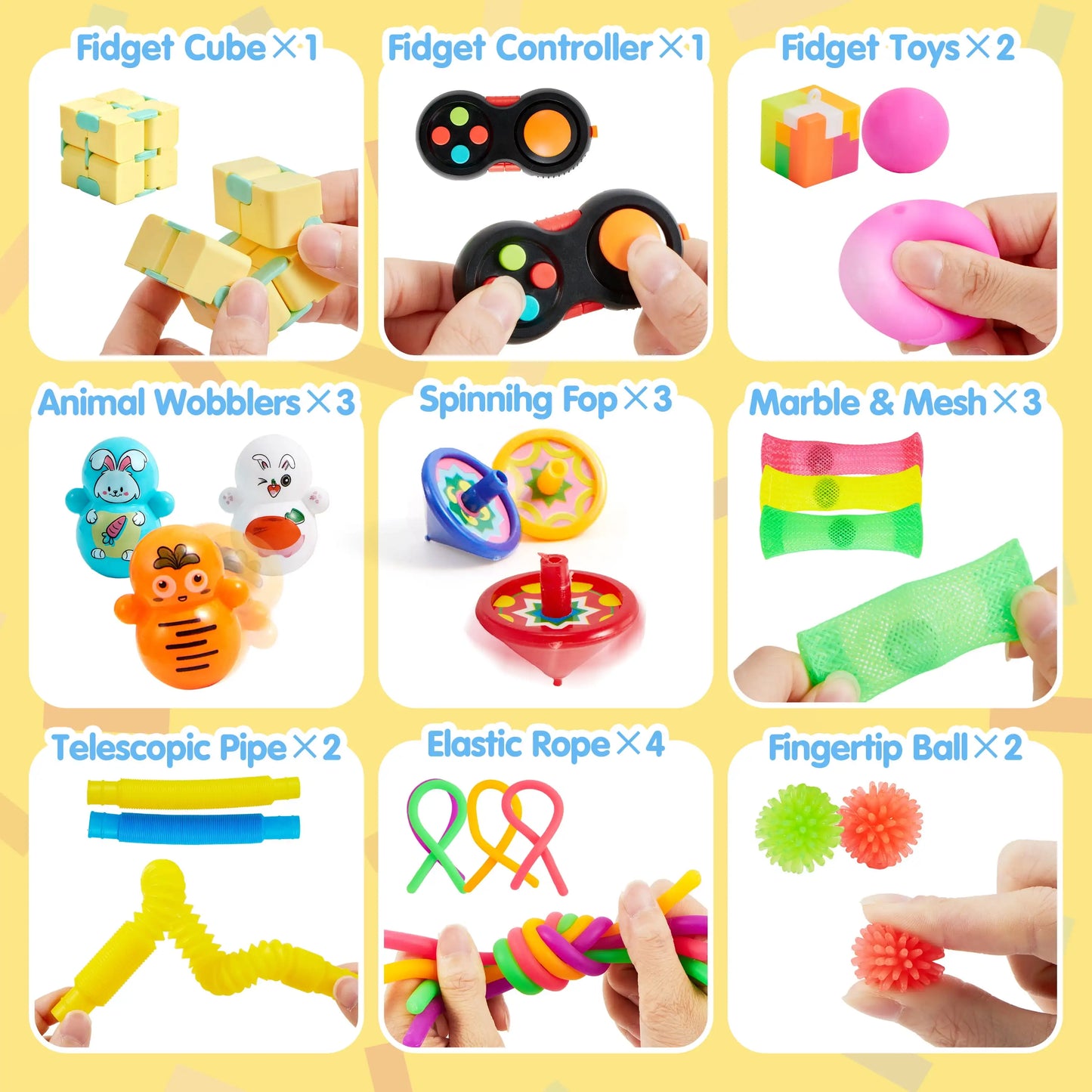 Joyfy Fidget Toys Party Favors For Classroom Stress Relief
