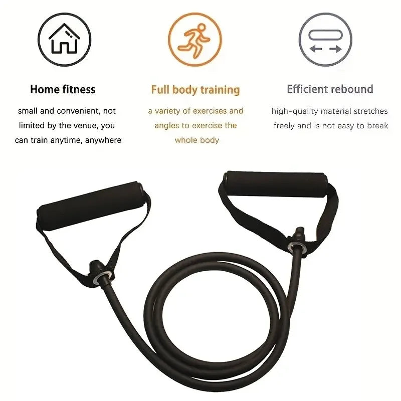 Resistance Bands With Handles For Home Gym And Strength Training