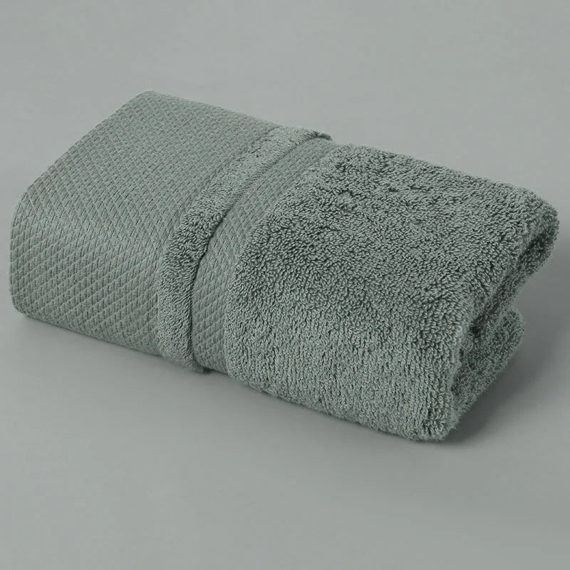 Plain Cotton Hand Towels Super Absorbent for Bathroom Use